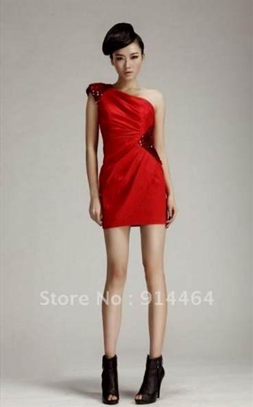 red and gold cocktail dress 2017-2018
