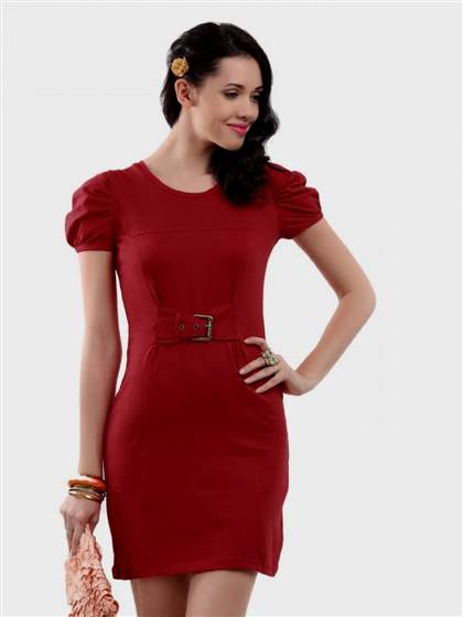 red dress for women 2018