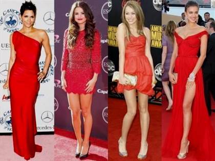 red dress outfit ideas 2017-2018