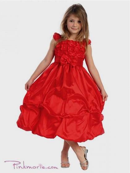 red dresses for little girls 2018