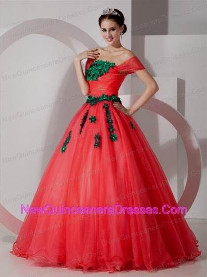 red princess dress with sleeves 2017-2018