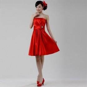 red semi formal dresses 2017-2018