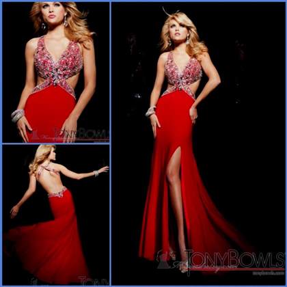red sexy evening dresses 2017-2018