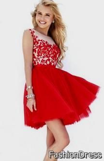 red winter formal dresses juniors - B2B Fashion