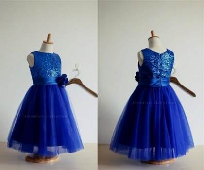 royal blue dresses for little girls 2017-2018