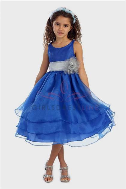 royal blue flower girl dresses for toddlers 2017-2018