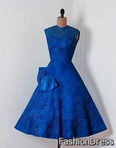 royal blue lace cocktail dress
