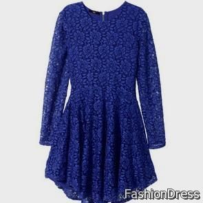 royal blue lace dress 2017-2018
