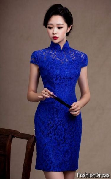 royal blue lace dress 2017-2018