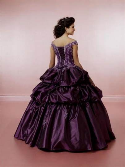 royal purple wedding dresses 2017-2018