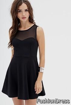 semi formal black dresses 2017-2018