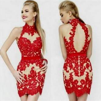 sexy red cocktail dresses 2017-2018