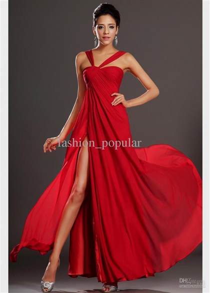 sexy red evening dresses 2017-2018