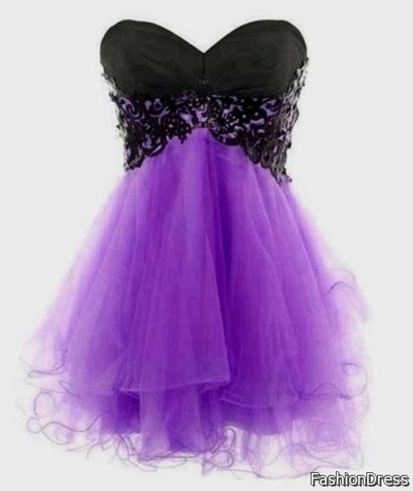 short purple dresses for teenagers 2017-2018