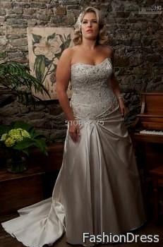 silver bridesmaid dresses plus size 2017-2018
