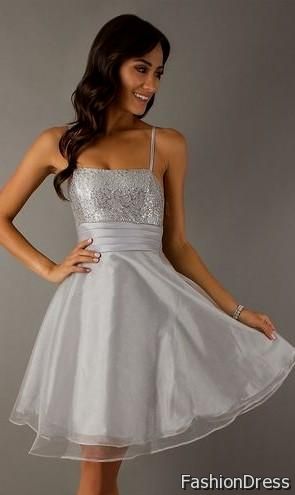 silver quinceanera dresses for damas 2017-2018