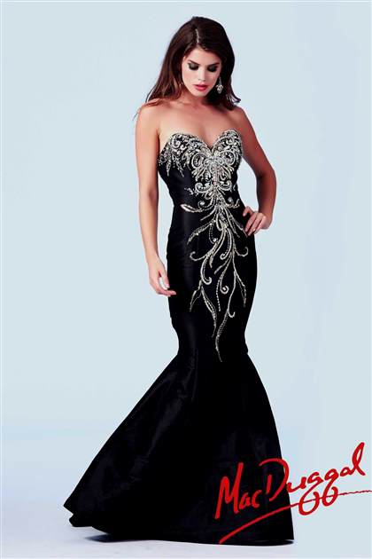 simple black mermaid prom dresses 2018