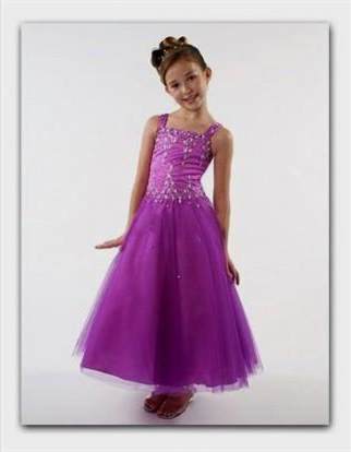 simple purple dresses for girls 2017-2018