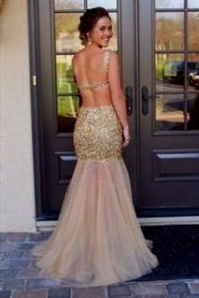 strapless gold prom dresses tumblr 2017-2018