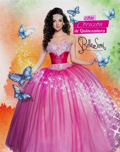 turquoise and pink quinceanera dresses 2017-2018