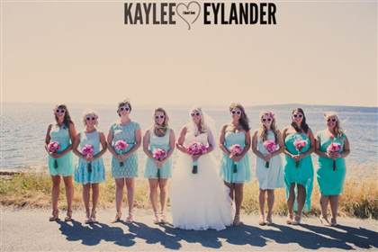 turquoise beach wedding dress 2018