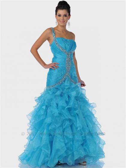 turquoise dresses for prom 2018