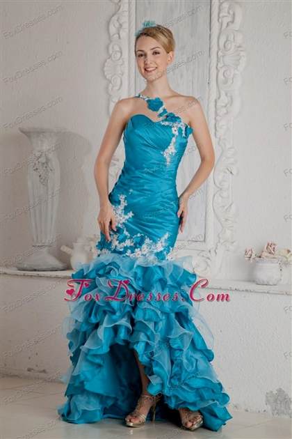 turquoise mermaid prom dresses 2017-2018