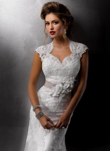 vintage sheath wedding dress 2017-2018