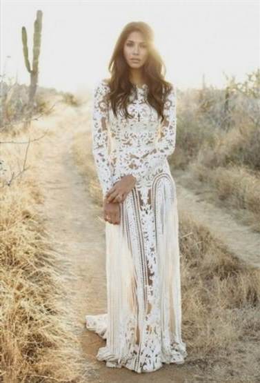 vintage white dress with sleeves 2017-2018