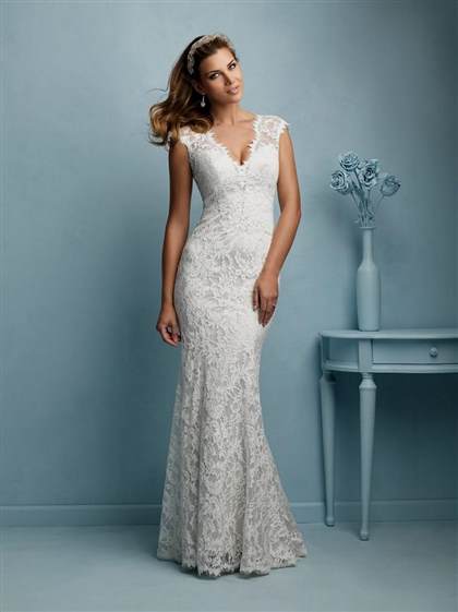 wedding dress with sleeves silhouette 2018