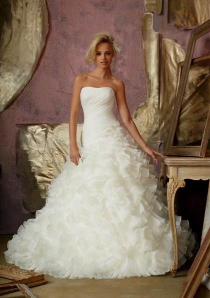 wedding dresses 2013 ball gown ruffles 2017-2018