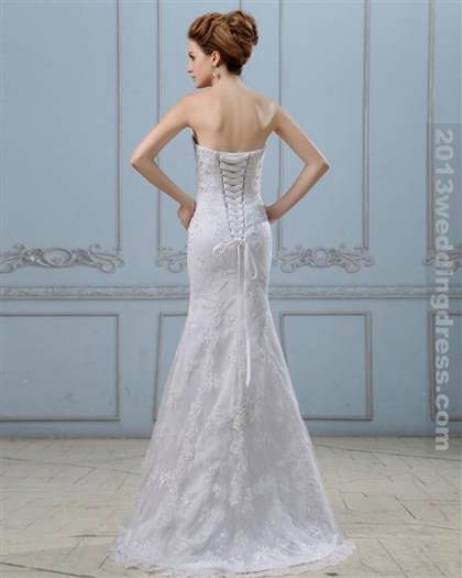 wedding dresses with lace up back 2017-2018