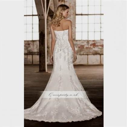 wedding dresses with lace up back 2017-2018