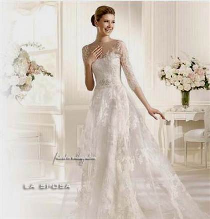 wedding dresses with sleeves 2013 2017-2018