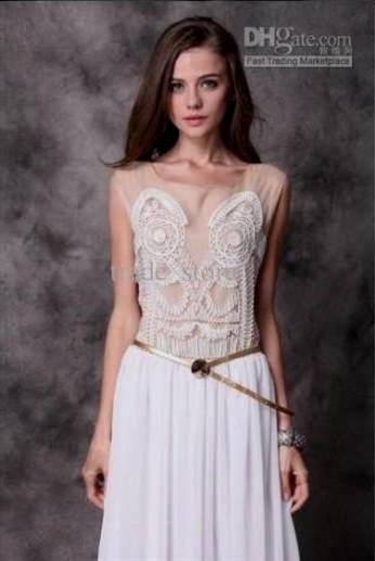 white bohemian maxi dress 2018