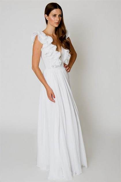 white bohemian maxi dress 2018