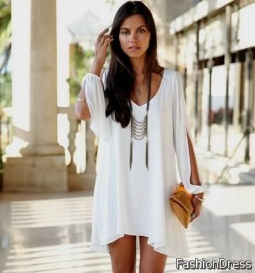 white casual dresses tumblr 2017-2018