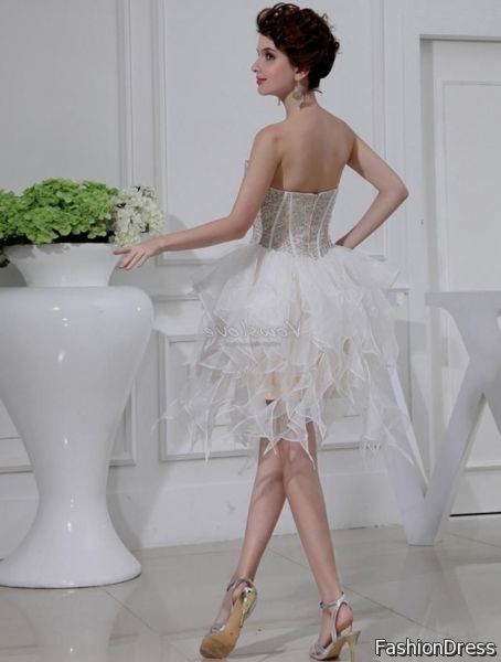 white corset cocktail dress 2017-2018
