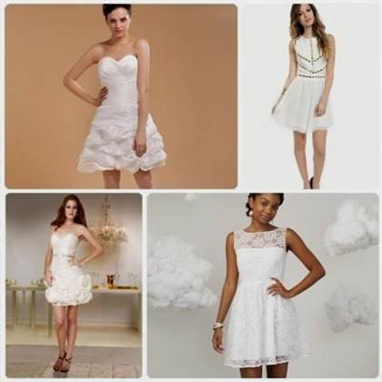 white dresses for graduation for teenagers 2017-2018