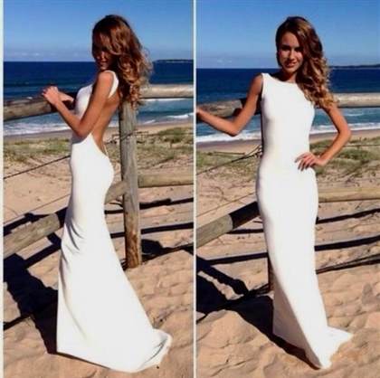 white fitted dresses 2018