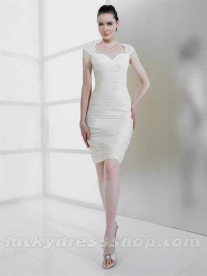 white lace dress knee length 2017-2018
