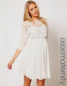 white maternity dress 2018