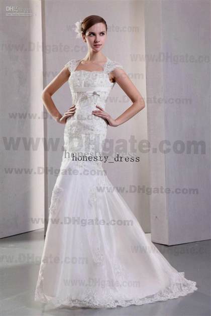 white mermaid wedding dresses with diamonds 2018