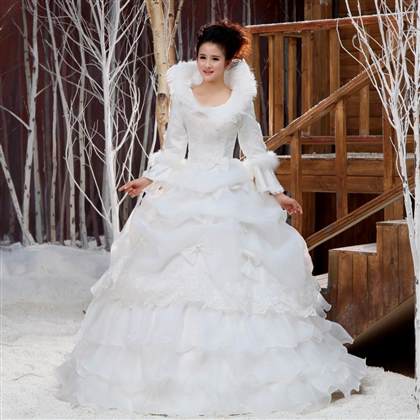 winter wedding dresses 2018