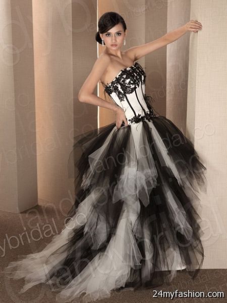 Black lace ball gowns 2018-2019