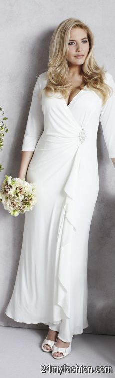 Bridal dresses for older brides 2018-2019