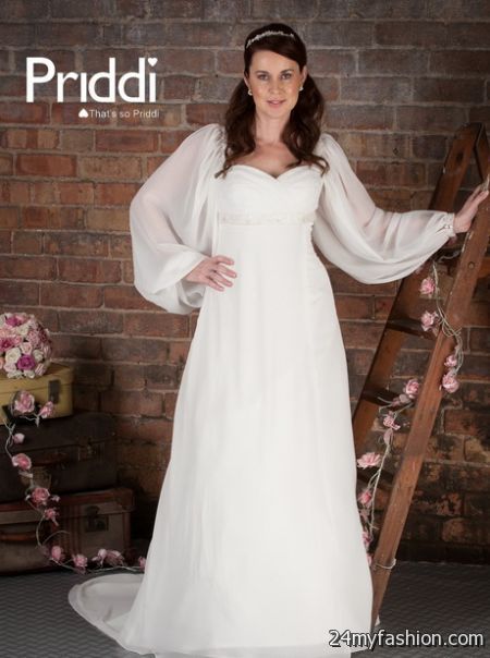 Bridal dresses for older brides 2018-2019