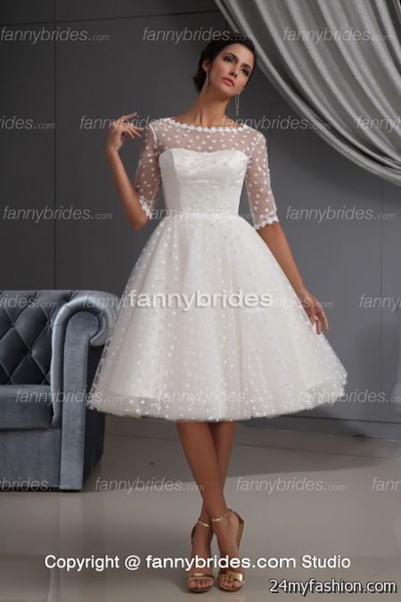 Bridal dresses short 2018-2019