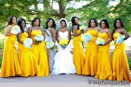 Bridal maids dresses 2018-2019