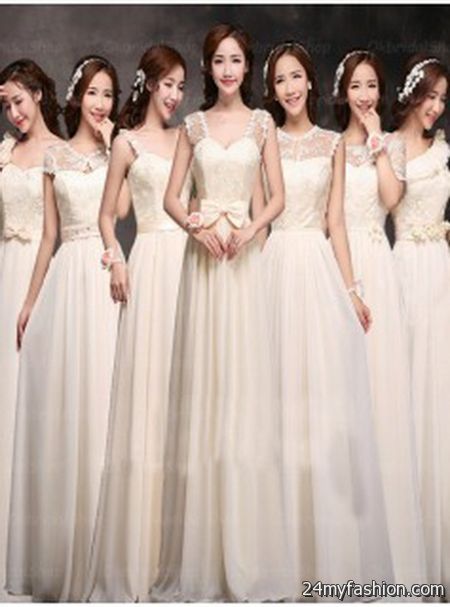 Bridesmaid dress 2018-2019